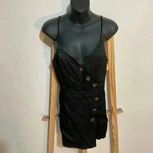 LA hearts “Pacsun” NWT black romper size medium